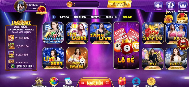 Đắm chìm vào không gian cá cược mang đậm chất casino tại sảnh game online